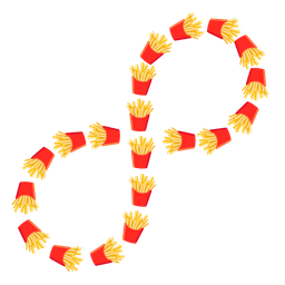 Infinity and French fries