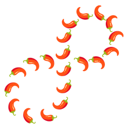 infinity and hot pepper