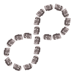 Infinity and Moai