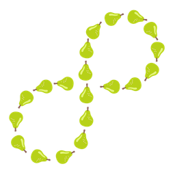 infinity and pear