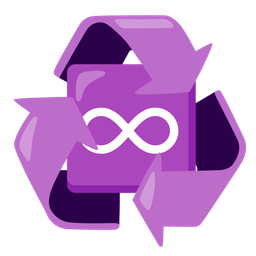 Infinity and Recycling symbol