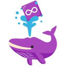 infinity and spouting whale