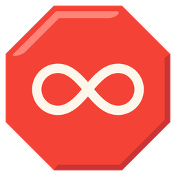 Infinity and Stop sign