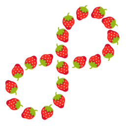 infinity and strawberry