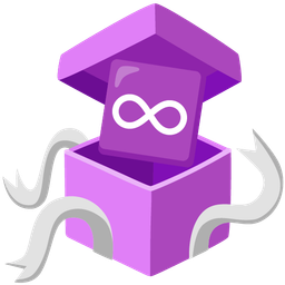 Infinity and Wrapped gift