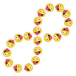 Infinity and Zany face