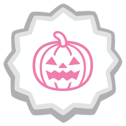 jack-o-lantern and fish cake with swirl