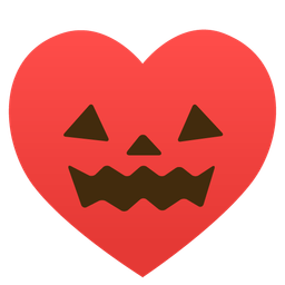 jack-o-lantern and heart suit