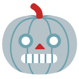 jack-o-lantern and robot