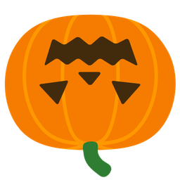 Jack-o-lantern and Upside-down face