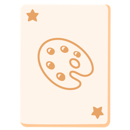 joker and artist palette