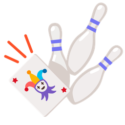 joker and bowling