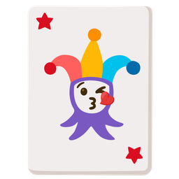 Joker and Face blowing a kiss