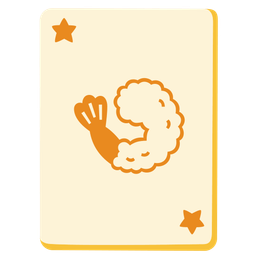 joker and fried shrimp