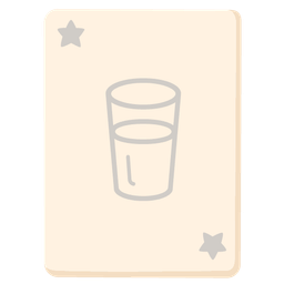 joker and glass of milk