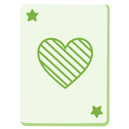 joker and green heart