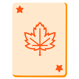 joker and maple leaf