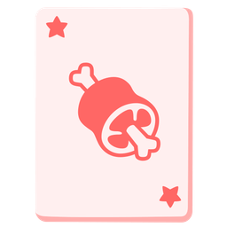 joker and meat on bone