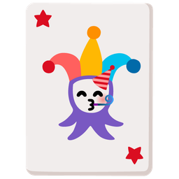 joker and partying face