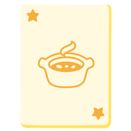 joker and pot of food