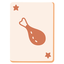 joker and poultry leg