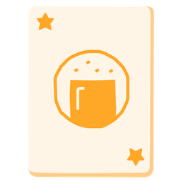 joker and rice cracker