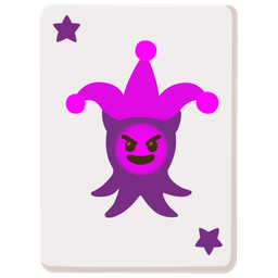 joker and smiling face with horns