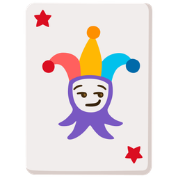 joker and smirking face