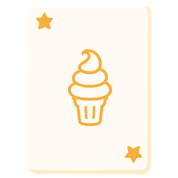 joker and soft ice cream