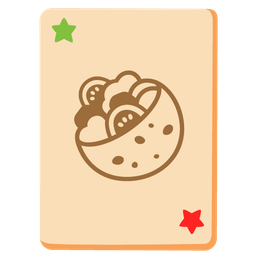 joker and stuffed flatbread