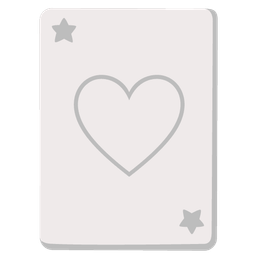 joker and white heart