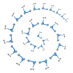 kick scooter and cyclone