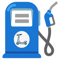 kick scooter and fuel pump