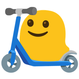 kick scooter and magic wand