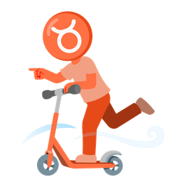 kick scooter and Taurus