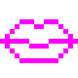 kiss mark and alien monster