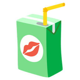 kiss mark and beverage box