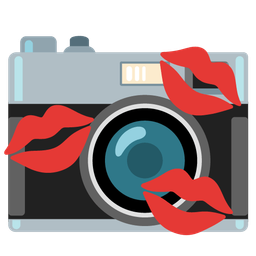 kiss mark and camera