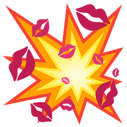 kiss mark and collision