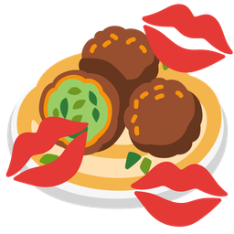 kiss mark and falafel