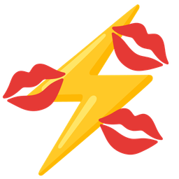 kiss mark and high voltage