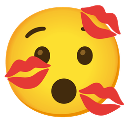 kiss mark and hushed face