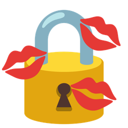 kiss mark and locked