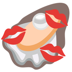 kiss mark and oyster