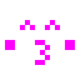 kissing face with closed eyes and alien monster