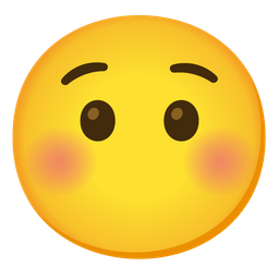 Kissing face with closed eyes and Face without mouth