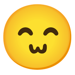 kissing face with smiling eyes and kissing face with smiling eyes