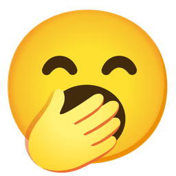 kissing face with smiling eyes and yawning face