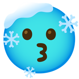 kissing face and cold face