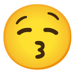 kissing face and drooling face